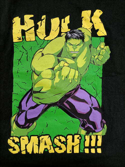 Hulk Black Boys T-SHIRT
