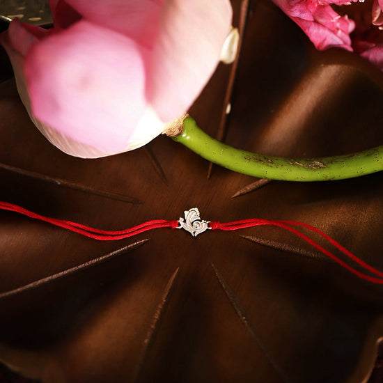 925 Silver-Ganesha Rakhi for Kids