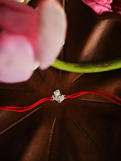 925 Silver-Ganesha Rakhi for Kids