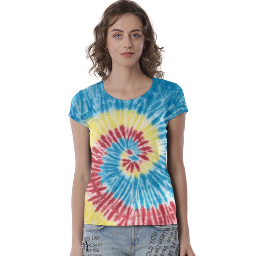 High Tie & Dye Matching Travel Tees For The Family