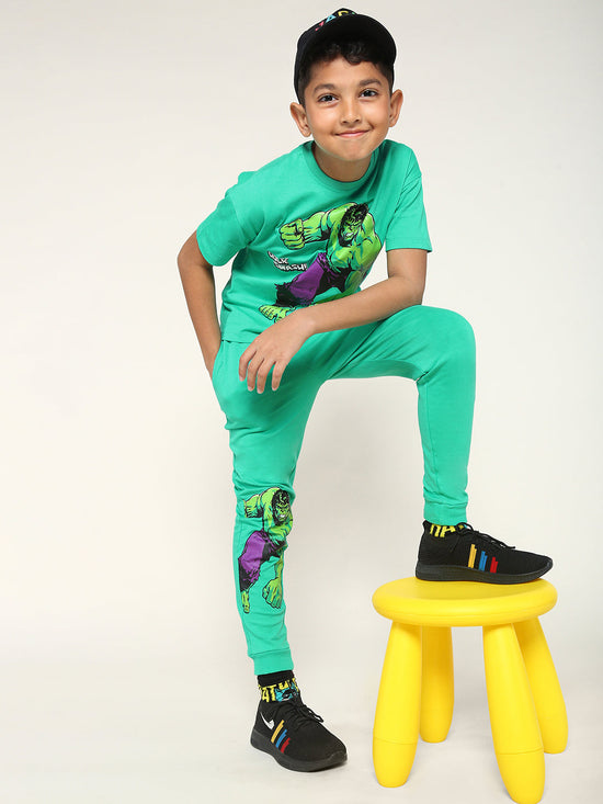 Boys Hulk CO-ORDS set tshirt and Jogger