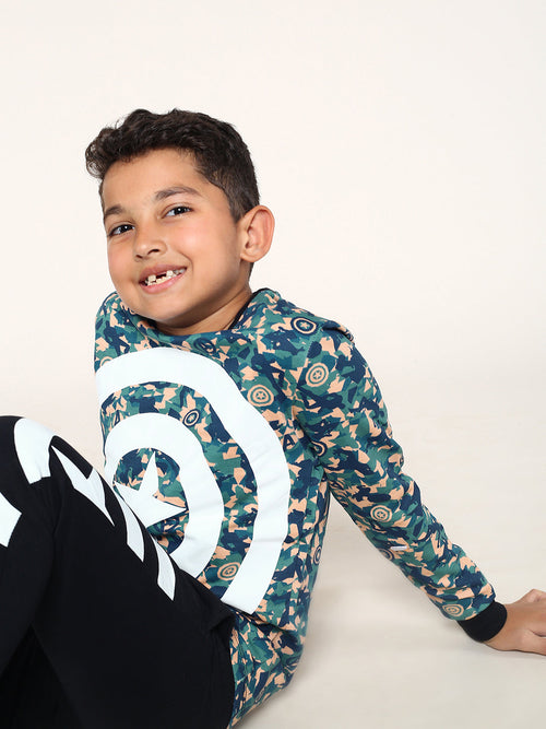 Capt America Boys Co-ords Set