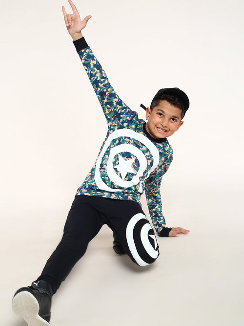 Capt America Boys Co-ords Set