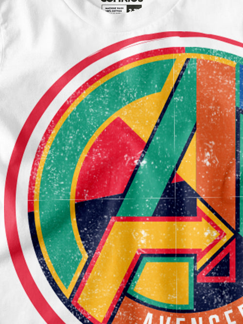 Avengers White Boys T-SHIRT