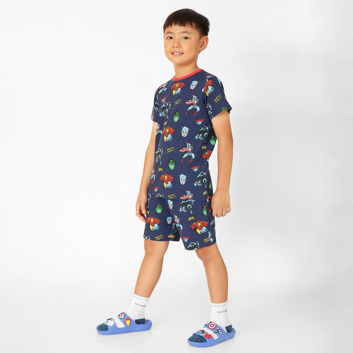 Marvel Comics Boys Printed Jersey Sets