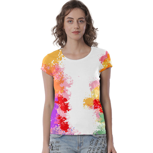 Holi Colors of Joy Tie & Dye Matching Tees For Mother