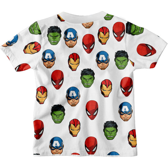 Marvel White Boys T-SHIRT