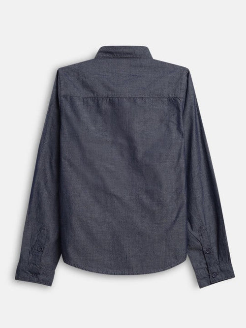 Boys Shirt Carbon Black-BON11130
