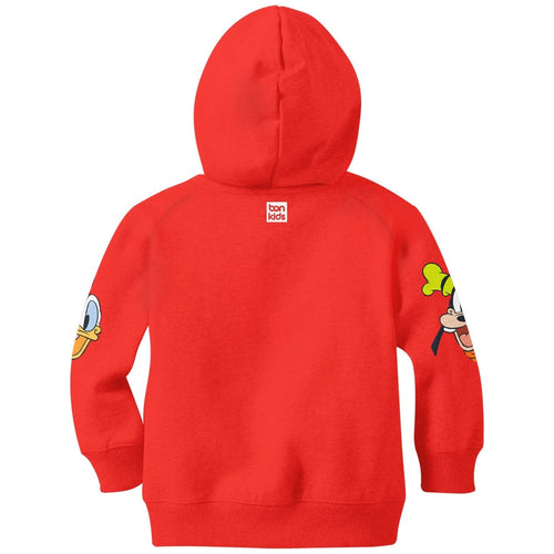 Mickey & Friends Red Boys Hoodie
