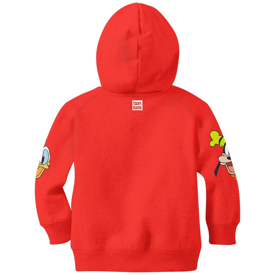Mickey & Friends Red Boys Hoodie