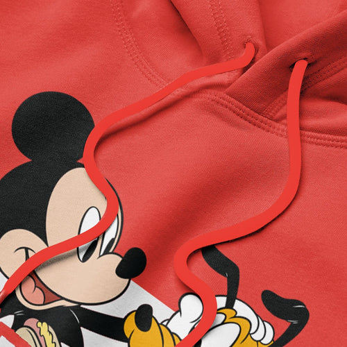 Mickey & Friends Red Boys Hoodie