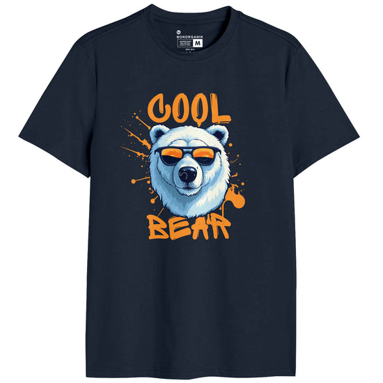 Cool Bear Graphic Printed Men Tshirt