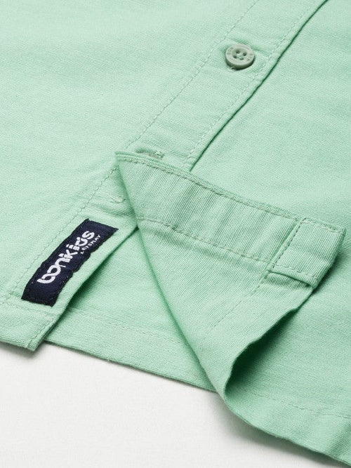 Boys Shirt SEA GREEN