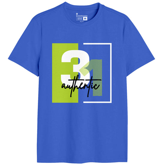 Authentic Graphic Printed Men Tshirt