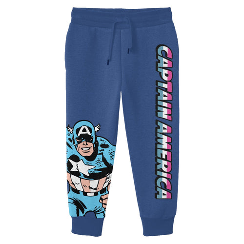 Captain America Blue Boys Joggers
