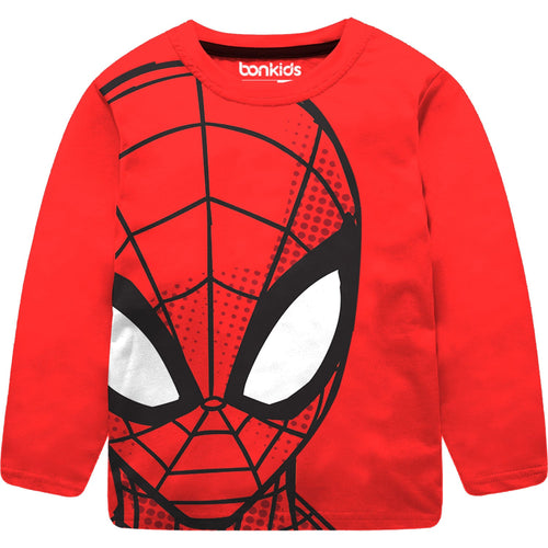 Spiderman & Capt America Combo Boys T-SHIRT