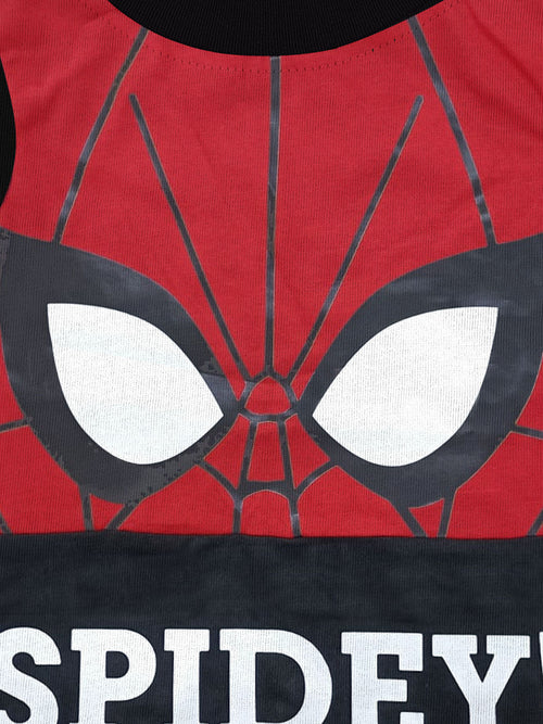 Spidey Black Boys T-SHIRT