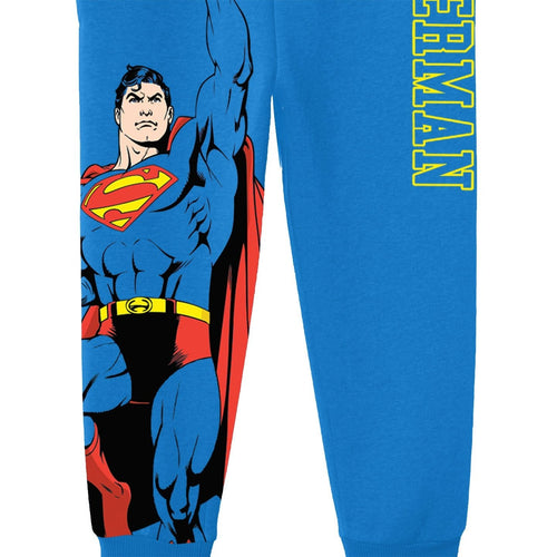Superman Royal Blue Boys Joggers