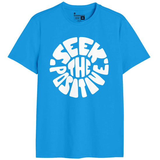 Positive Graphic Printed Men Tshirt