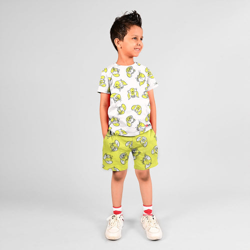 TOM& JERRY PRINTED BOYS CO-ORDS