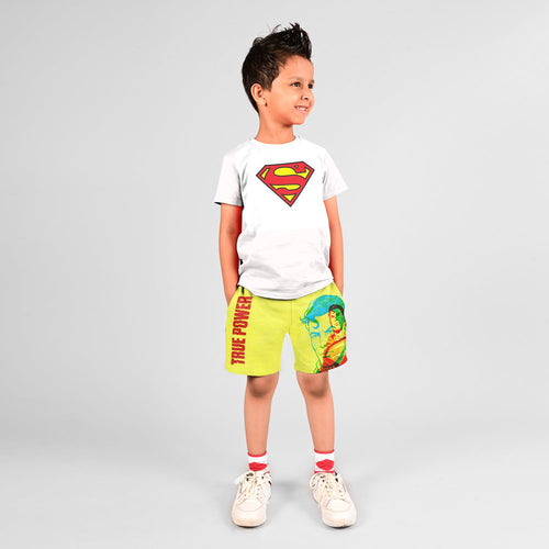 SUPERMAN PRINTED BOYS SHORTS