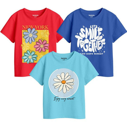 Girls Graphic Printed Tees