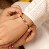 925 Silver-enamel "Bro" Rakhi for Kids