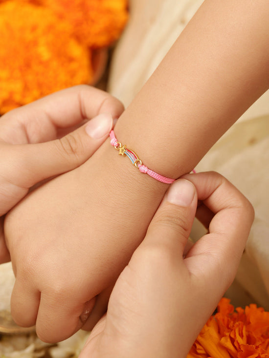925 Silver-magical star Rakhi for Kids