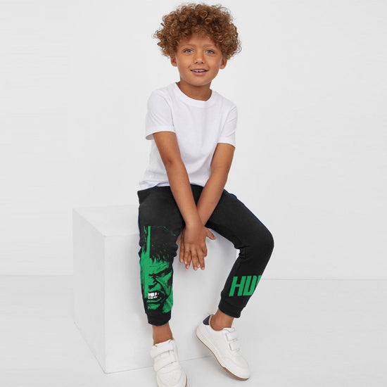 Hulk Black Boys Joggers