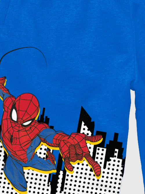 Spiderman Blue Print Boys Shorts