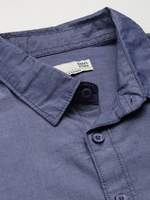 Boys Shirt DENIM BLUE-BON11128