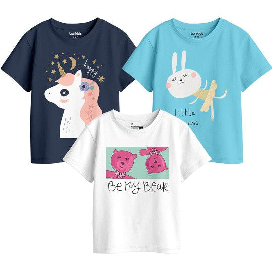 Girls Graphic Printed Tees