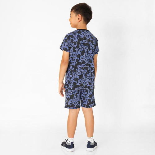Mickey Boys Printed Jersey Sets