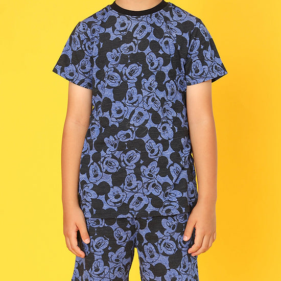 Mickey Boys Printed Jersey Sets