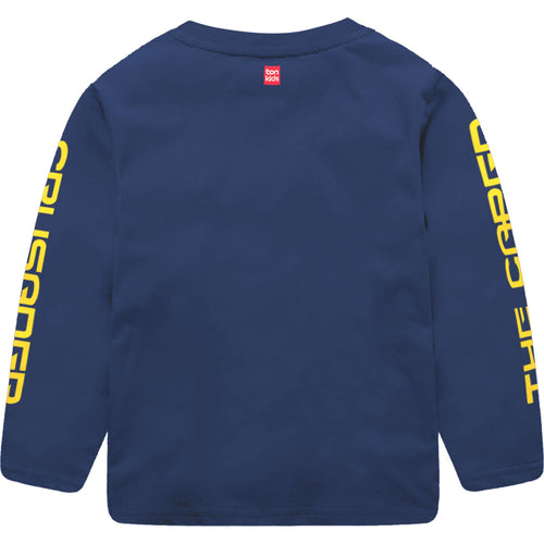 Batman Navy Full Sleeve Boys T-SHIRT