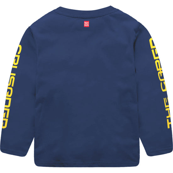 Batman Navy Full Sleeve Boys T-SHIRT