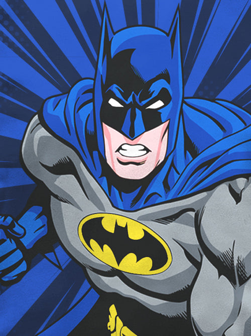 Batman Navy Full Sleeve Boys T-SHIRT