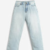 Girls Jean Heavy Fade Clean Look Cotton Jeans