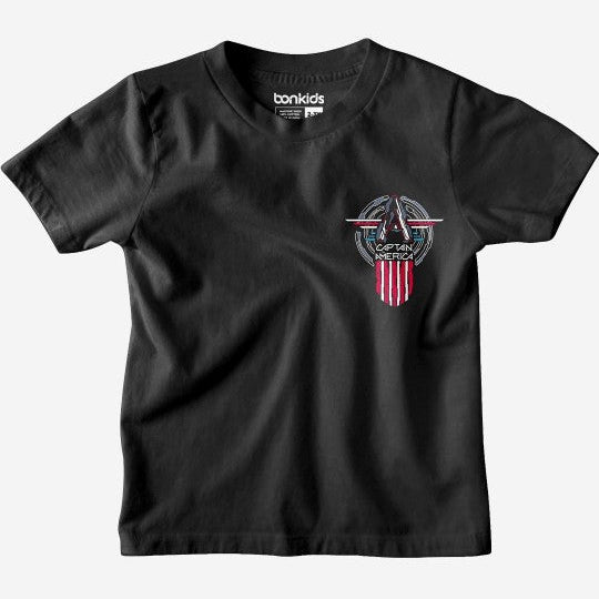 Captian America Boy Tshirt