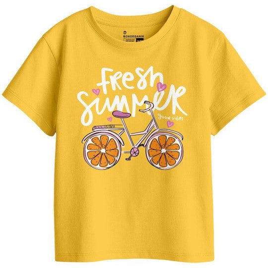 Girls Graphic Printed Tees