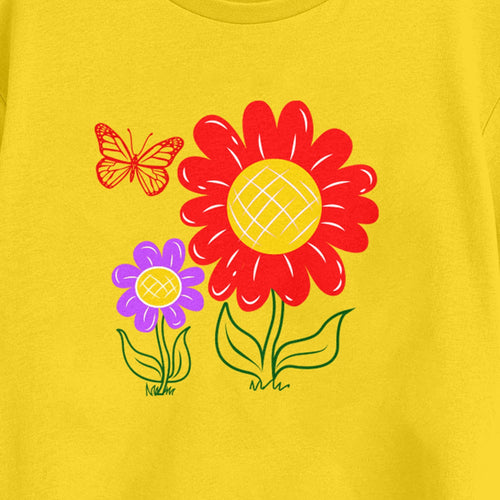 Girls Regular Boxy Tshirt