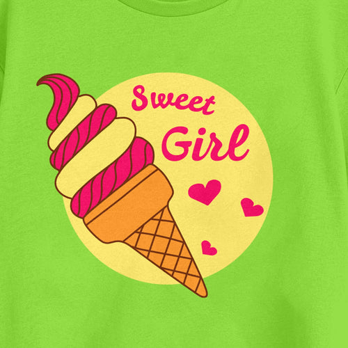 Girls Regular Boxy Tshirt