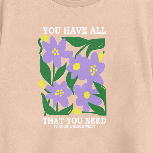 Girls Regular Boxy Tshirt