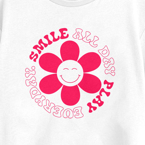 Girls Regular Boxy Tshirt