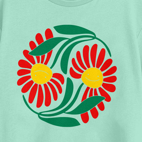 Girls Regular Boxy Tshirt