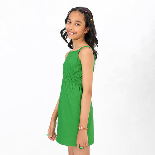 Sold Green Girls Dress