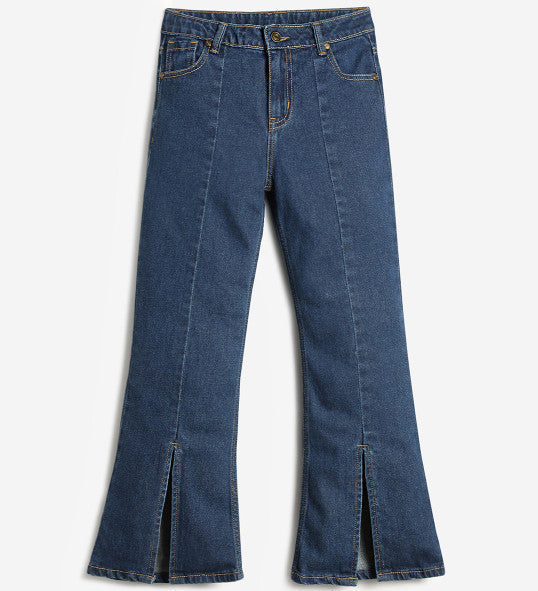 Girls Jean Mid-Rise Clean Look Jeans