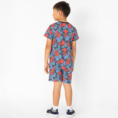 Spiderman Boys Printed Jersey Sets