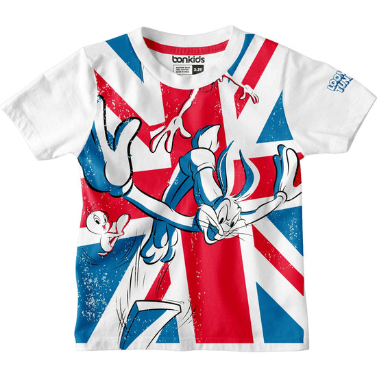 Looney Tunes White Boys T-SHIRT