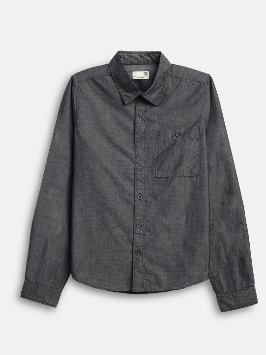 Boys Shirt CARBON NAVY-BON11129